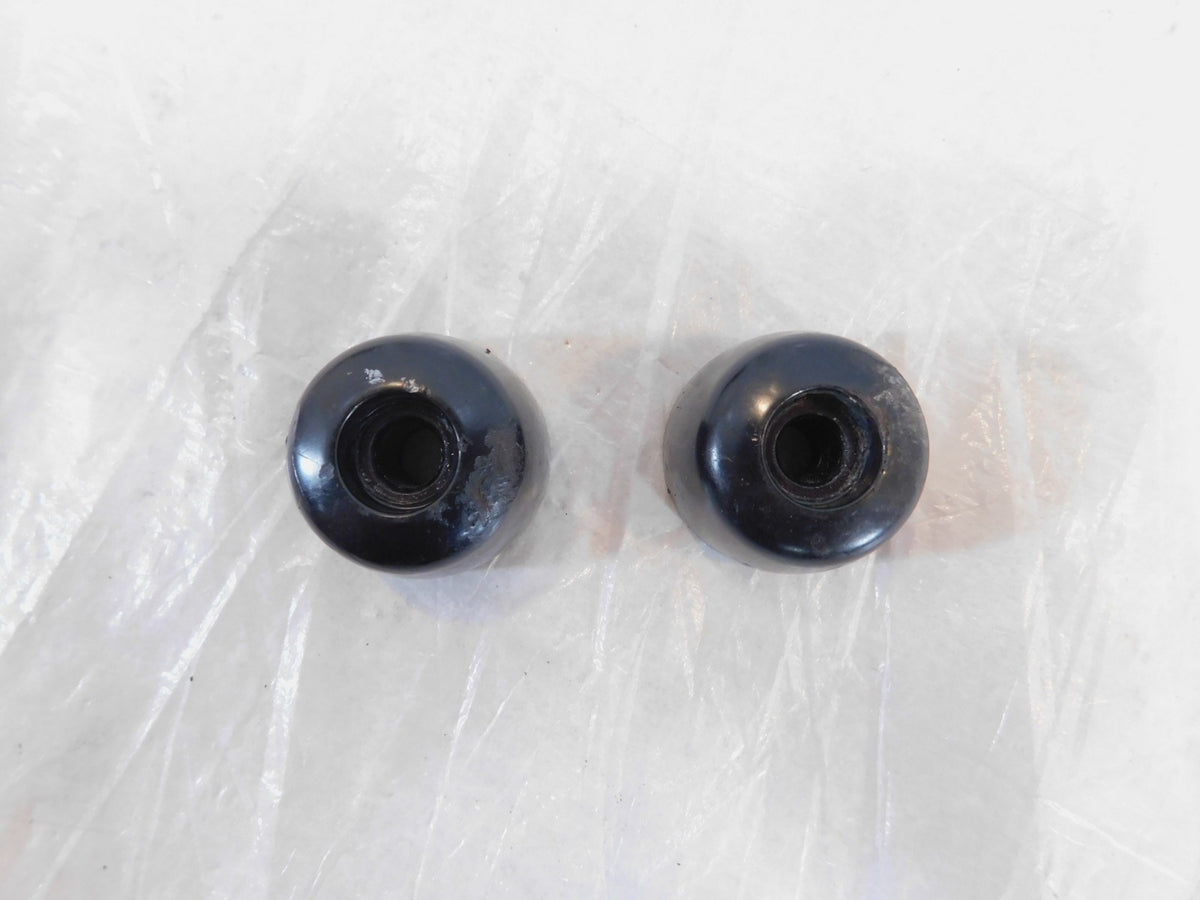 Ducati Sport Touring ST2 & ST4 Black Front Left/Right Handlebar Weight End Caps - C3 Cycle