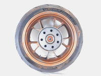 2008 2009 2010 2011 Kawasaki Concours 14 ABS Silver Rear Wheel Rim & Tire - C3 Cycle