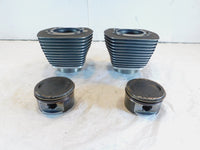Harley Davidson Twin Cam Touring Dyna & Softail Engine Pistons & Black Cylinders - C3 Cycle