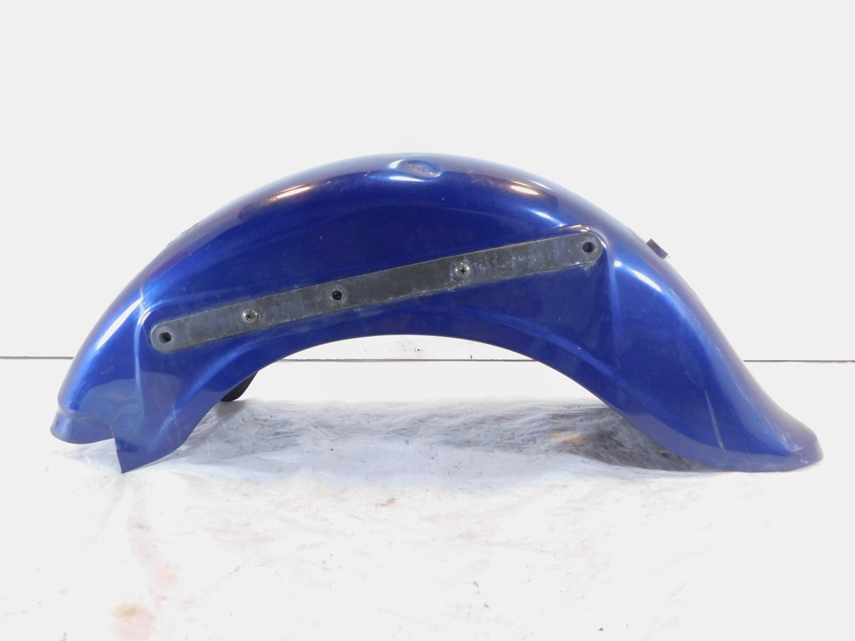 2004 04 Kawasaki VN800 Vulcan 800 Classic Blue Rear Wheel Mudguard Cover Fender - C3 Cycle