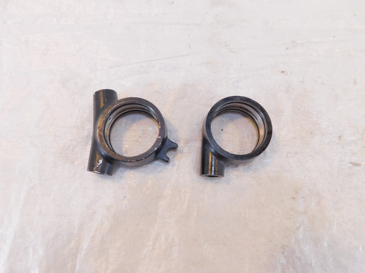 1982 82 Yamaha XJ750 Maxim 750 Front Fork Triple Tree Air Joint Holder Brackets - C3 Cycle
