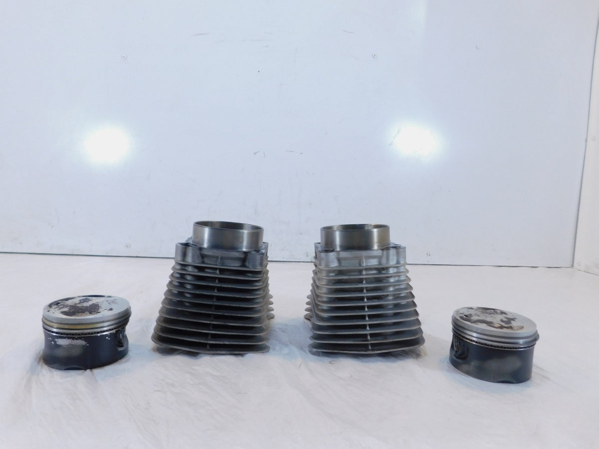 1997 & 1998 Buell Thunderbolt S3 Pair Engine Cylinder Barrel Jugs & Pistons - C3 Cycle