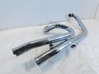 2008 08 & 2009 09 Victory Vegas & Kingpin Chrome Exhaust Header Pipe System - C3 Cycle