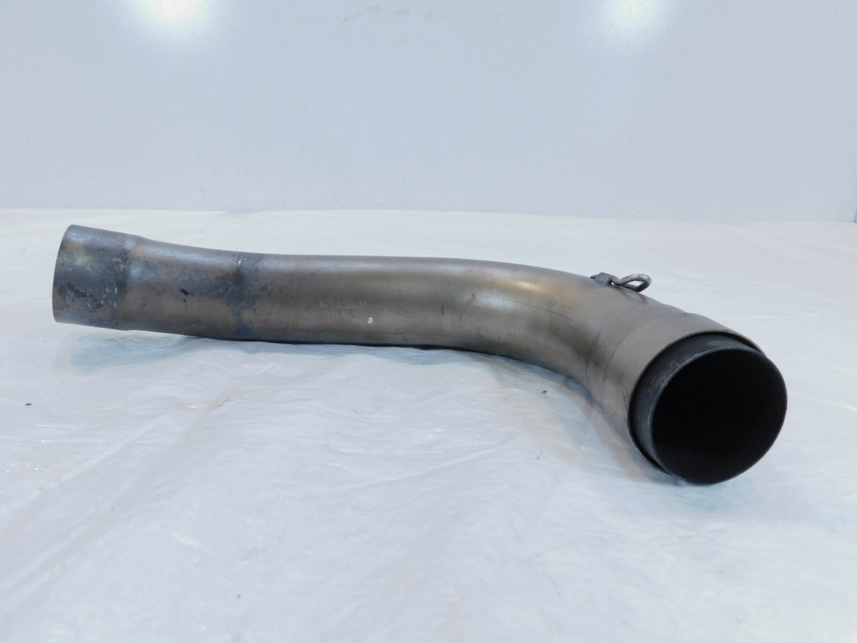 Ducati Monster 821 1200 Rear Vertical Exhaust Midpipe Middle Header Pipe - Dents - C3 Cycle