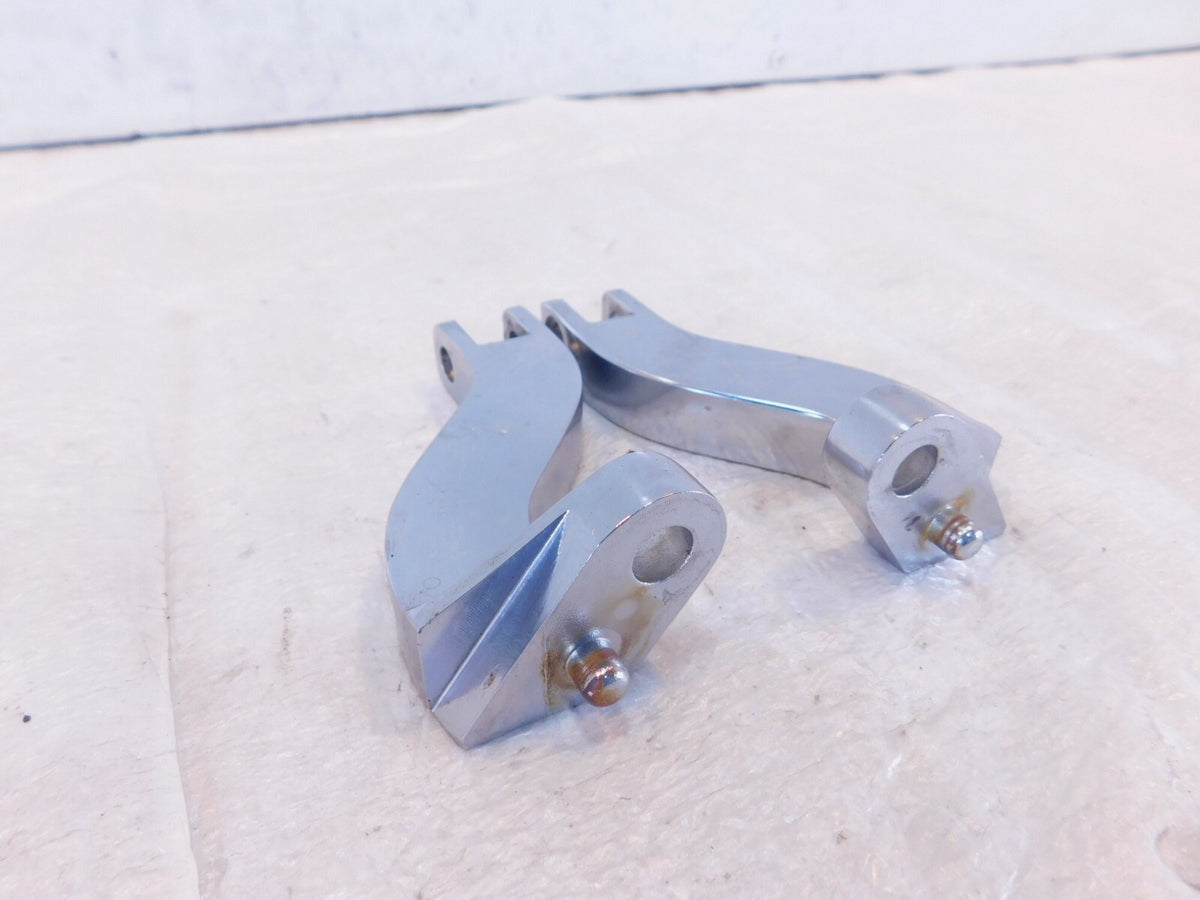 Harley Touring Road King Street Glide Right Passenger Peg Footpeg Mount Brackets - C3 Cycle