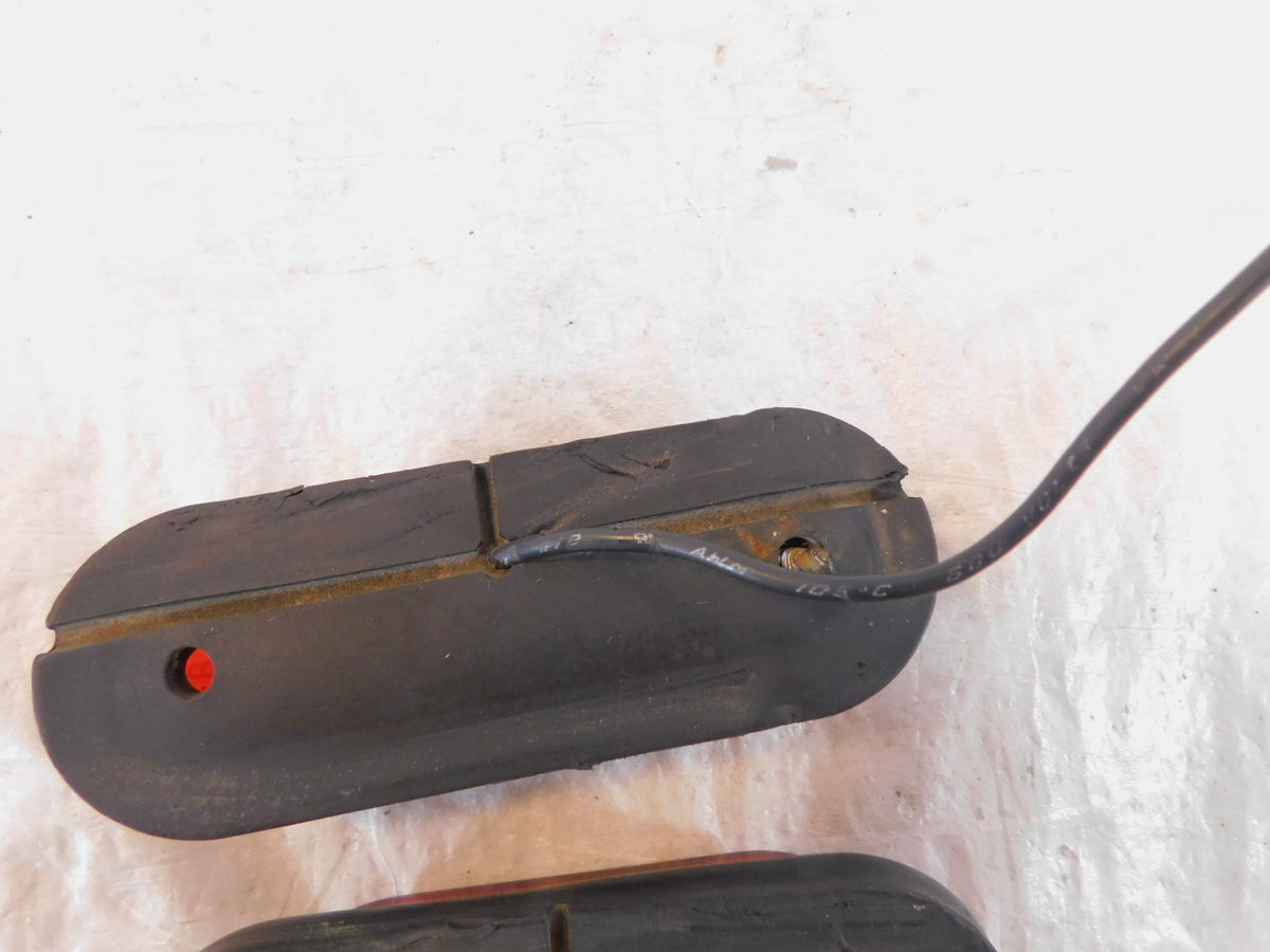 1982-1983 Yamaha XJ750 Maxim 750 Rear Number License Plate Tail Marker Lights - C3 Cycle