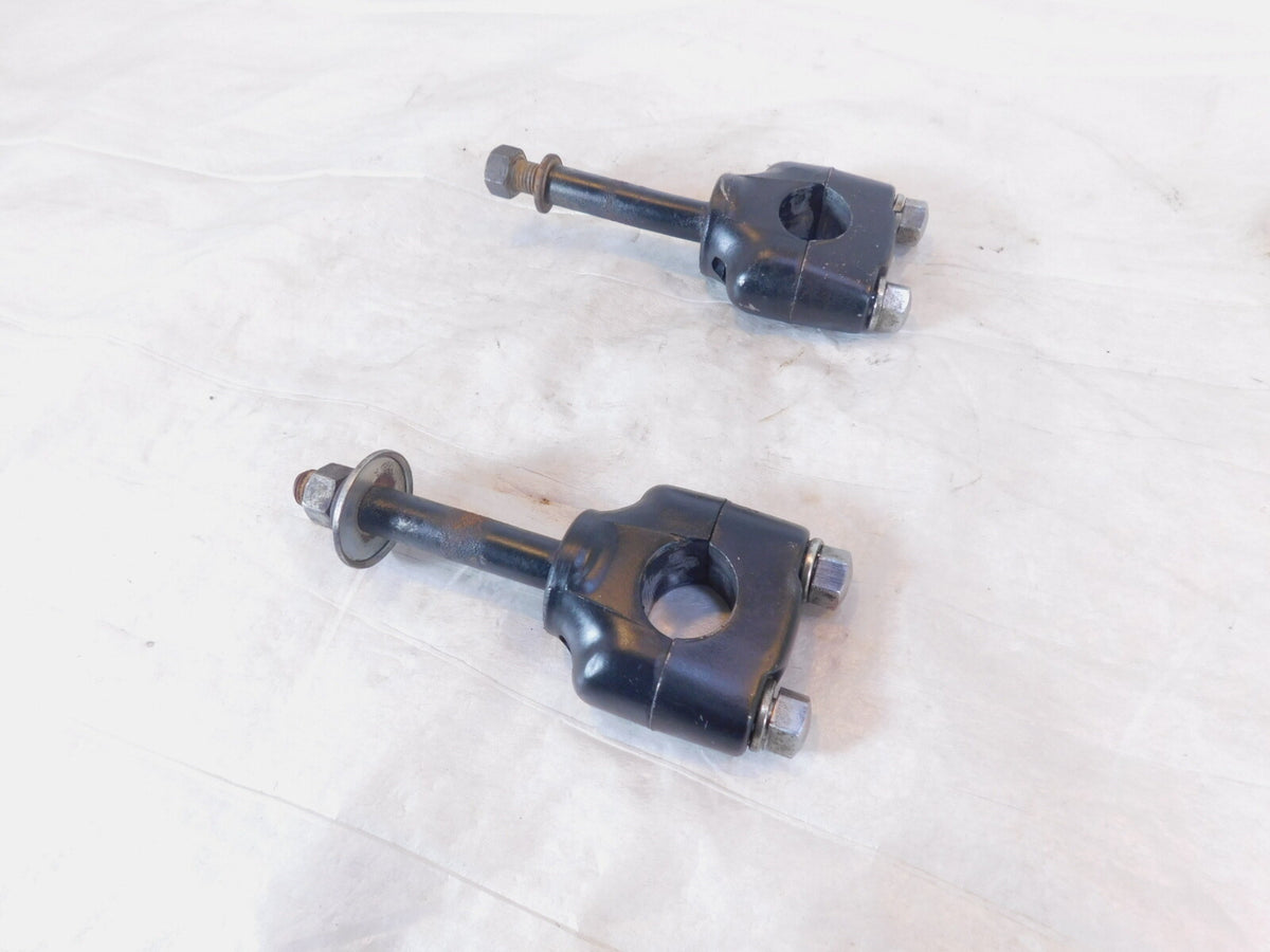 Kawasaki LTD Belt KZ440 KZ440A KZ440D Front Handlebar Riser Mount Bracket Clamps - C3 Cycle