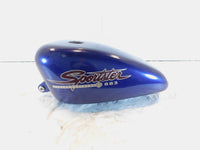 1998-2003 Harley Davidson Sportster 1200 & 883 Blue Fuel Gas Petrol Tank -DENTED - C3 Cycle