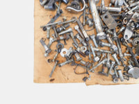 06 Harley Davidson Sportster XL1200 Low Nuts Bolts Brackets Parts Box Lot - C3 Cycle