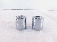 Pair Harley Davidson Sportster 883 1200 Shock Absorber Mount Bolt Covers - C3 Cycle