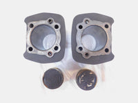Pair Harley Davidson Sportster 1200 Black Engine Cylinder Barrel Jugs & Pistons - C3 Cycle