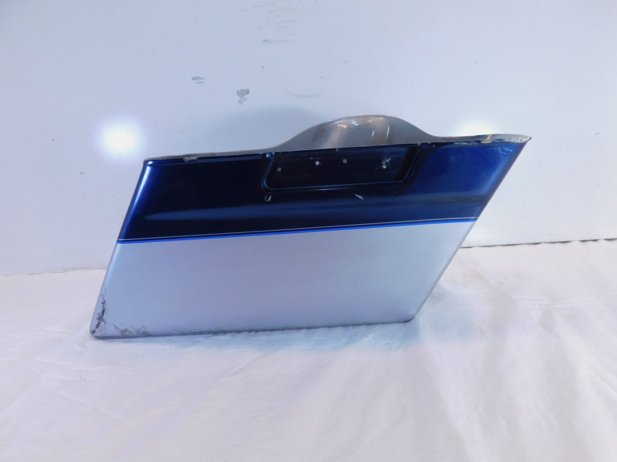 Harley Davidson Road King Street & Electra Glide Blue Right Saddlebag Bottom - C3 Cycle