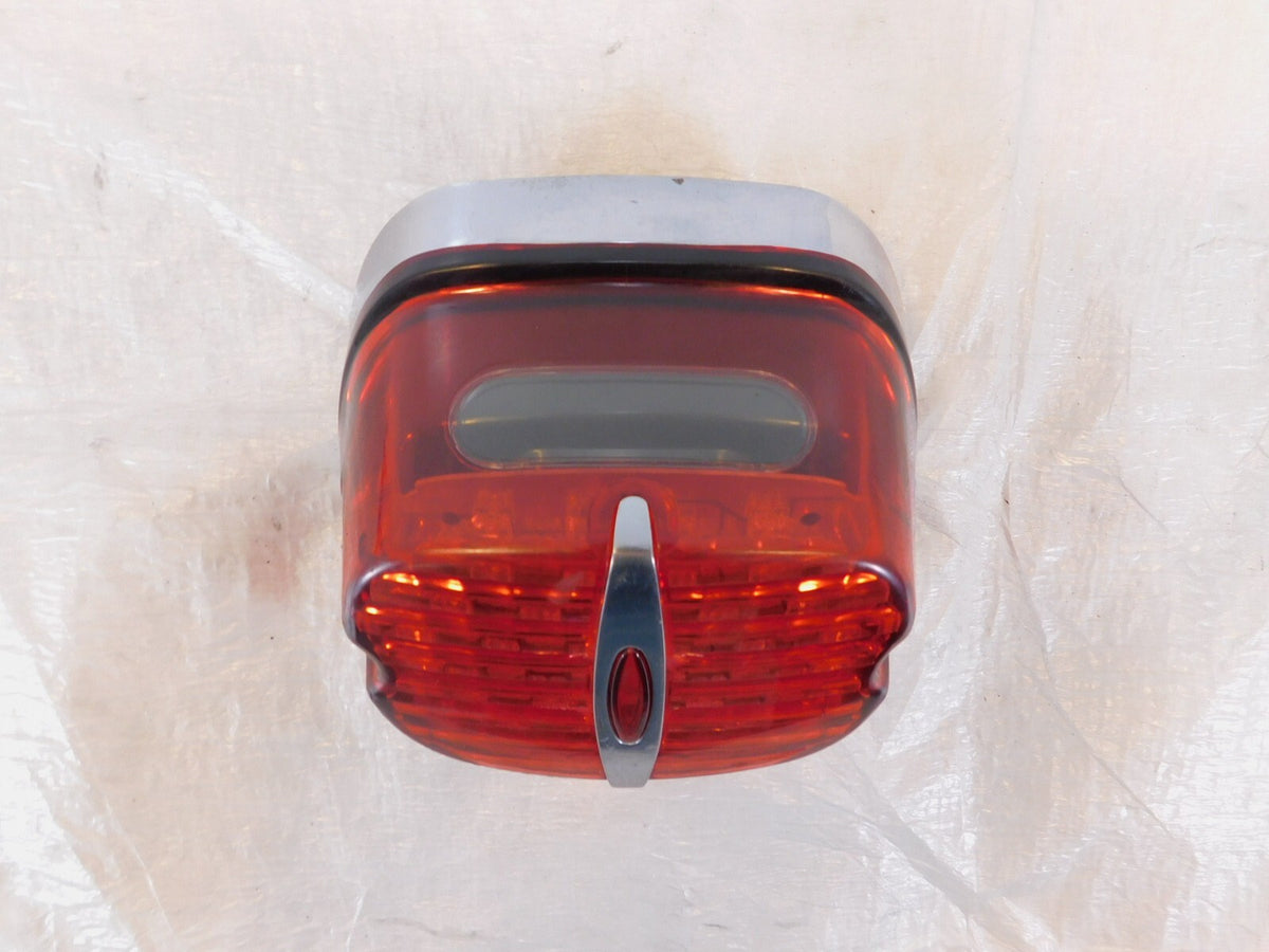 Harley Davidson Dyna Softail & Sportster Rear Tail Brake Lamp Light w/ Backplate - C3 Cycle
