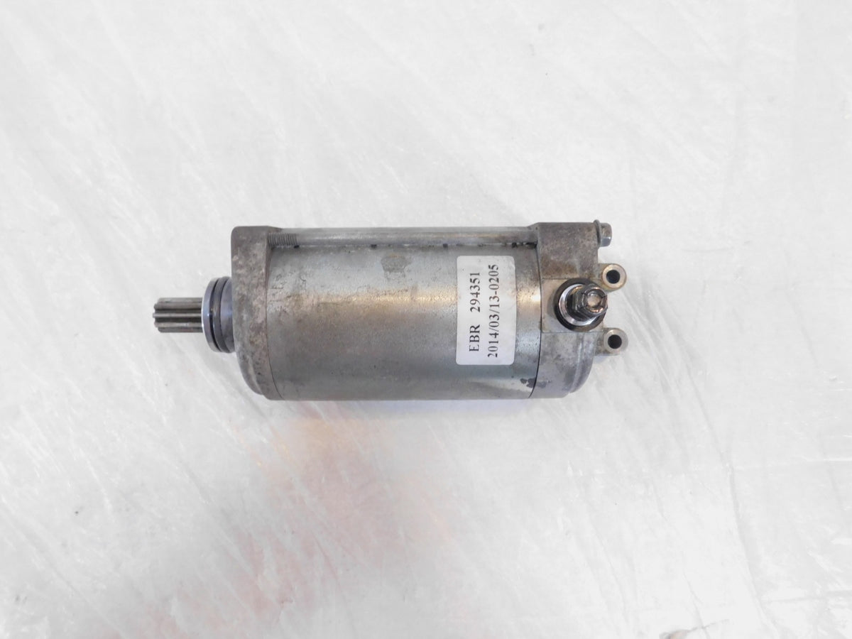 14-25 Erik Buell Racing EBR 1190 1190SX 1190RX Hammerhead Engine Starter Motor - C3 Cycle
