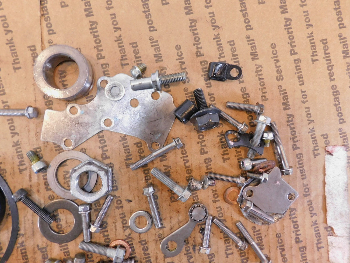 2021 21 Kawasaki Ninja 650 EX650 Engine Hardware Nut Bolt Brackets Parts Box Lot - C3 Cycle