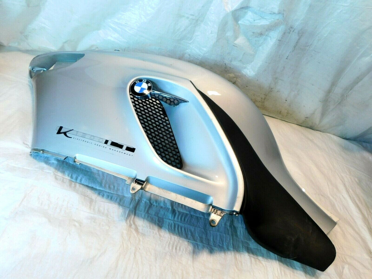 1997-2004 BMW K1200 K1200LT Silver Left Side Fairing Cowling Cowl Cover Shield - C3 Cycle
