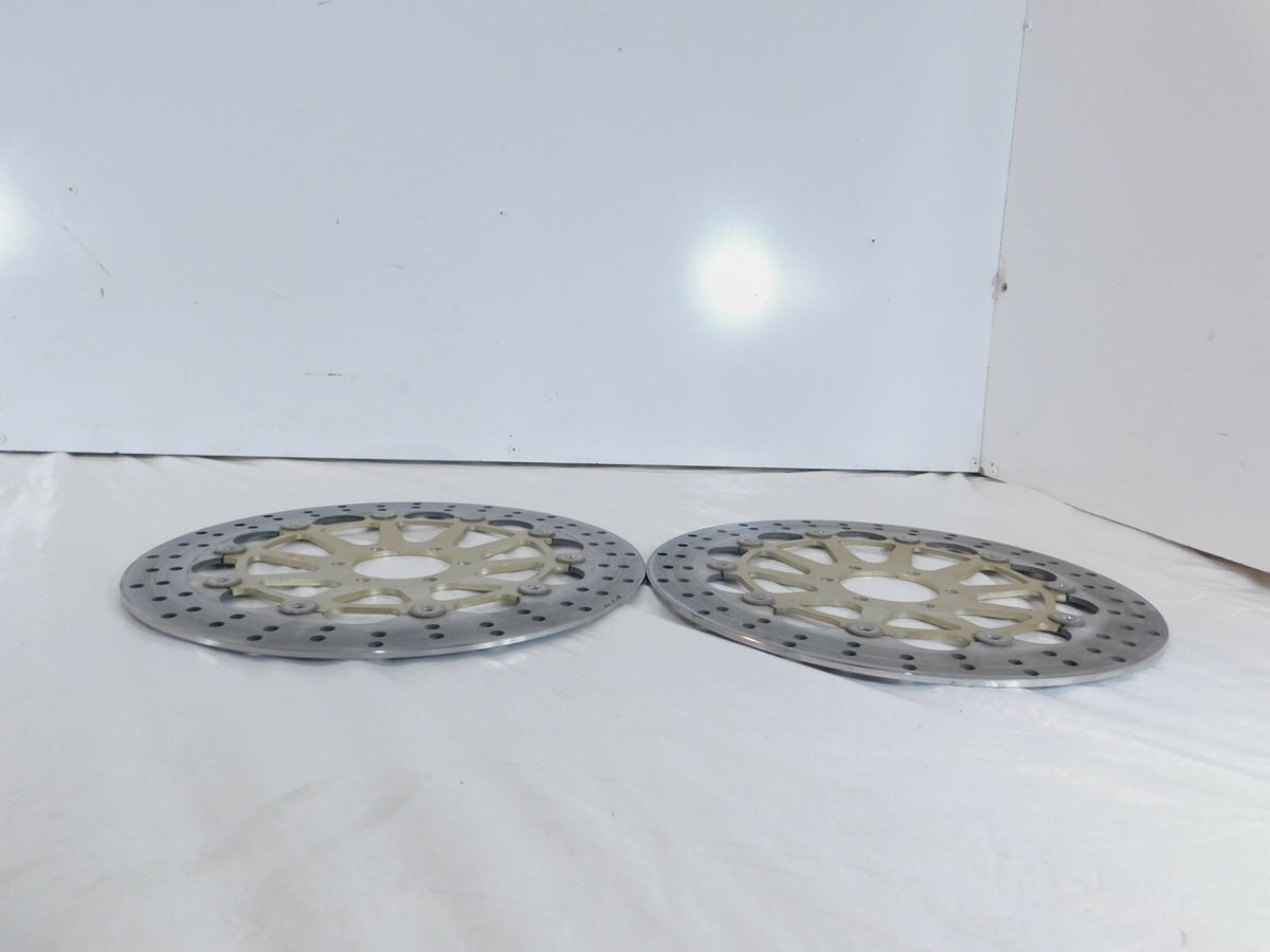 2016 16 Victory Brammo Empulse TT Front Wheel Left & Right Brake Disc Rotors - C3 Cycle