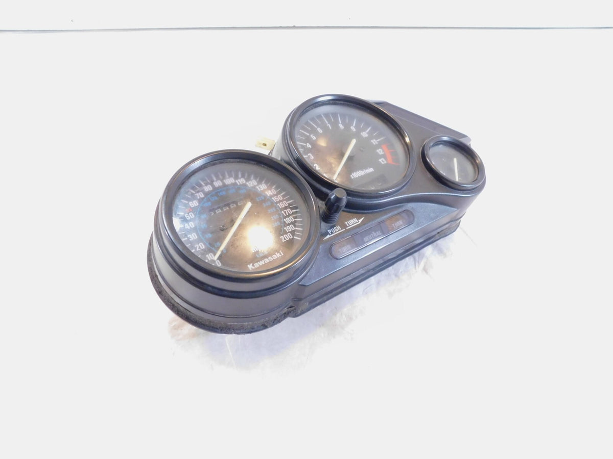 1990-1992 Kawasaki Ninja ZX-11 ZX1100 Speedo Speedometer Meter Tach Temp Gauges - C3 Cycle