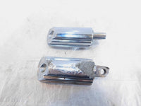 Harley Touring FXR Dyna Sportster & Softail Chrome & Rubber Footpegs Footrests