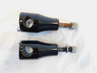 1999-2009 Harley Davidson Softail Night Train Black Handlebar Bracket Risers - C3 Cycle