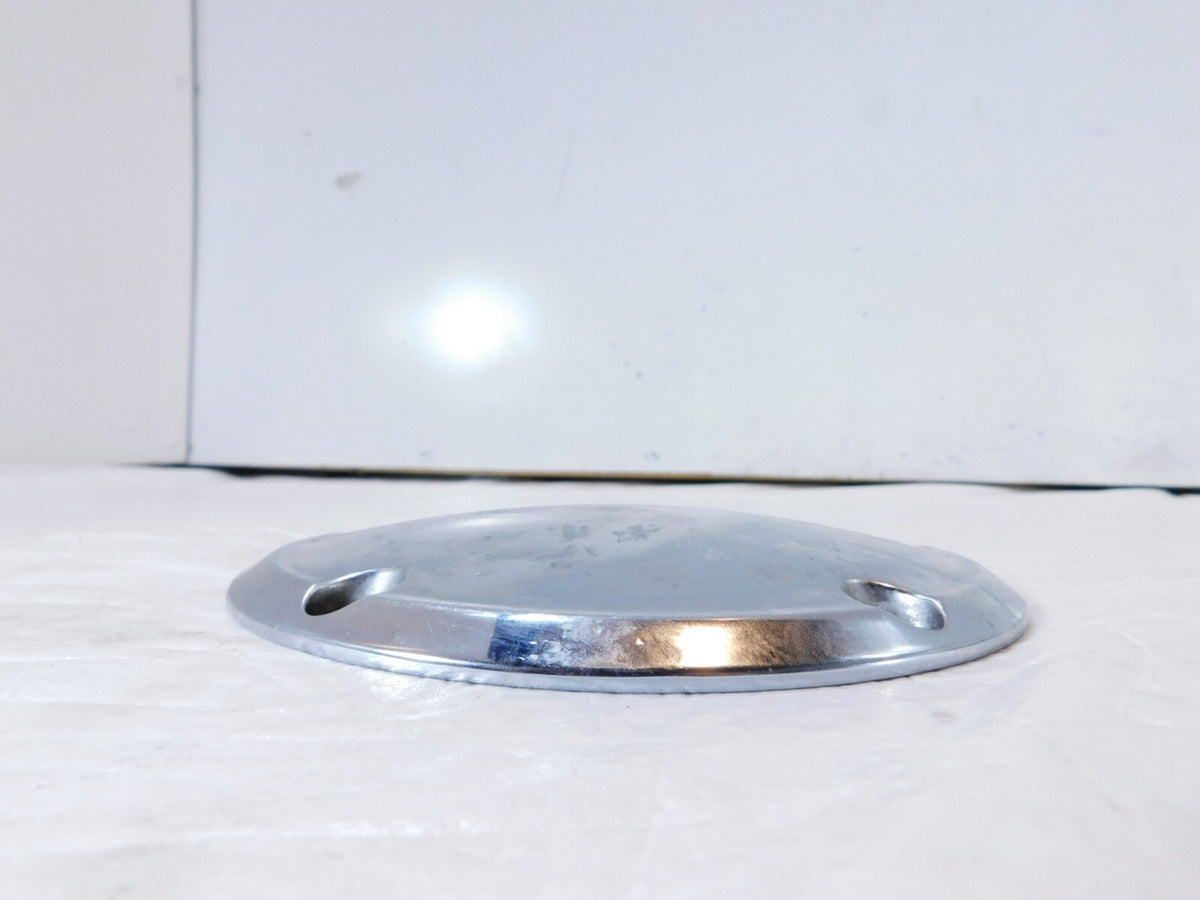 Harley Davidson Twin Cam Dyna & Softail Left Engine Chrome Derby Clutch Cover - C3 Cycle