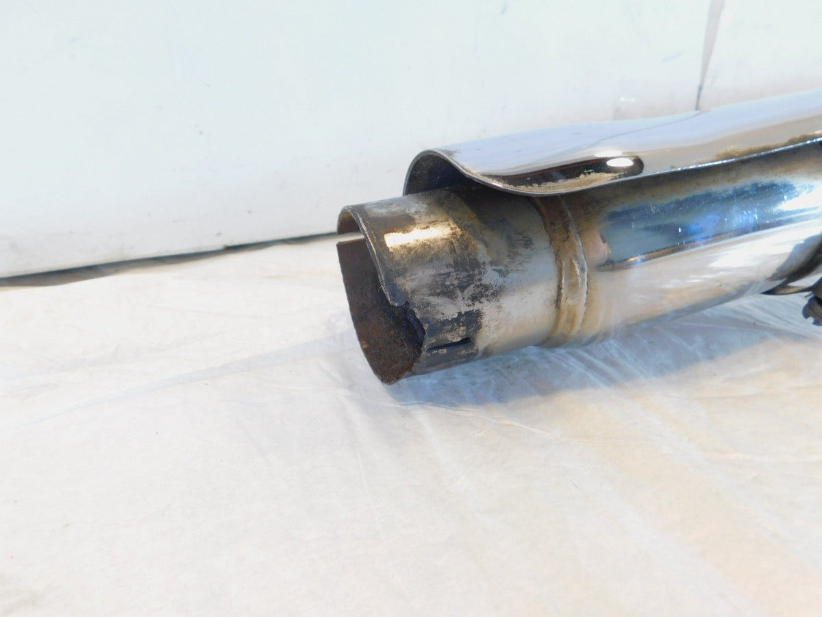 Harley Road King & Electra Glide Cobra 2 into 1 Slip On Exhaust Pipe Mufflers - C3 Cycle