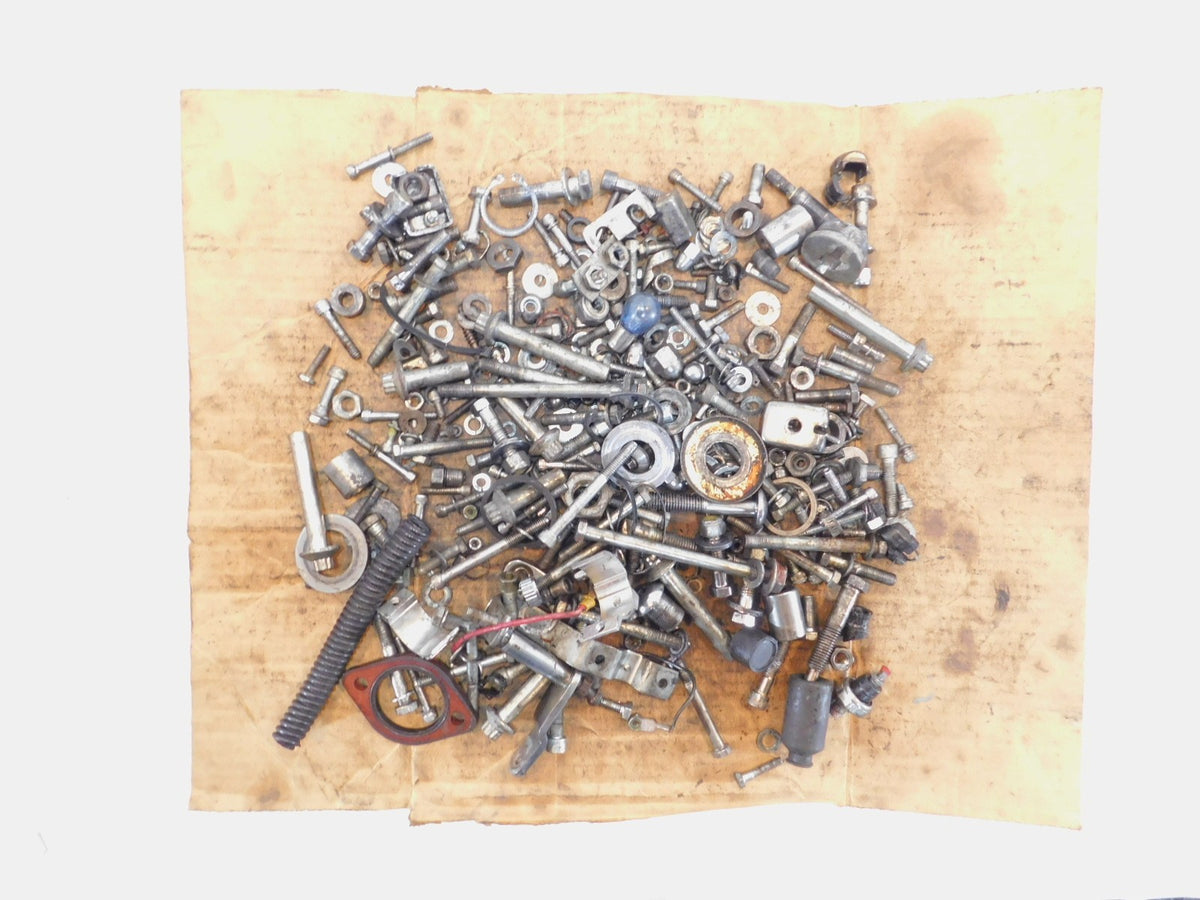 Harley Sportster 883 Hugger Custom Engine Nuts Bolts Brackets Parts Box Lot - C3 Cycle