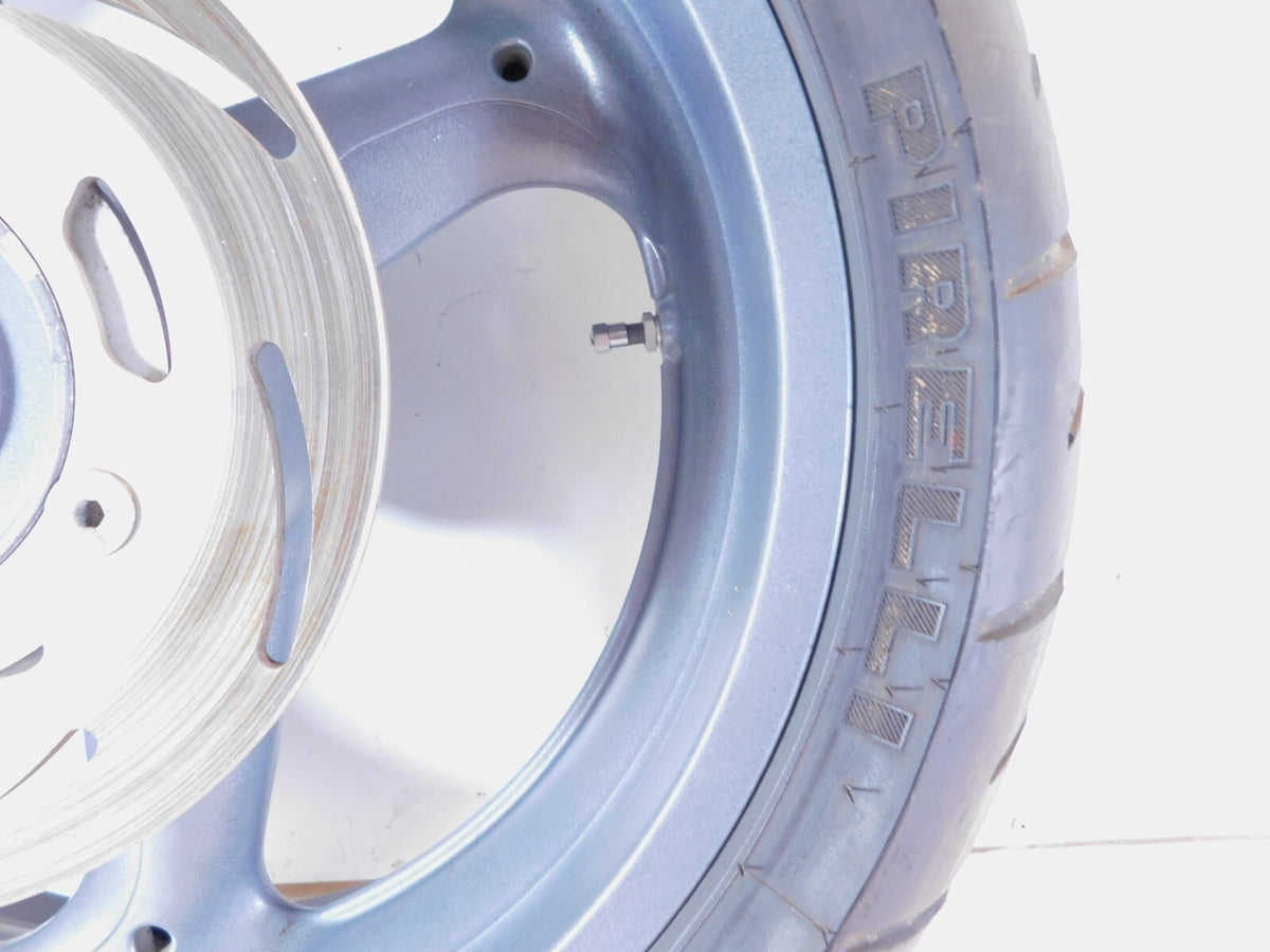 1999 & 2000 Buell X1 Lightning & M2 Cyclone Gray Grey Cast Rear Wheel Rim & Tire - C3 Cycle