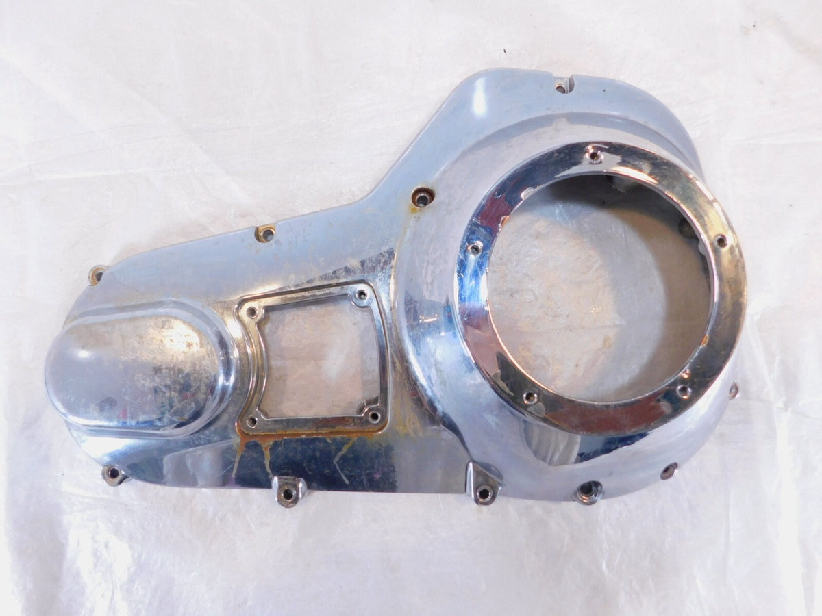 Harley Davidson Road King & Electra Glide Chrome Left Engine Motor Clutch Cover