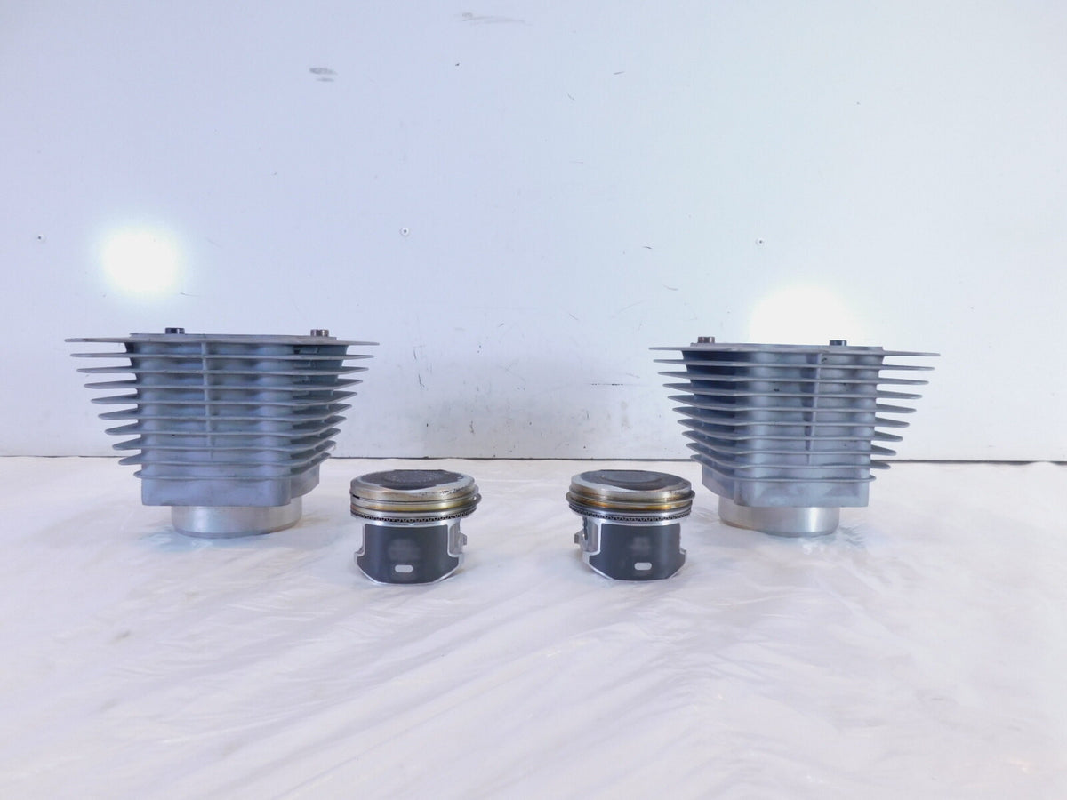 Harley Davidson Sportster 883 Custom & Low Silver Cylinders w/ Pistons 16545-04 - C3 Cycle