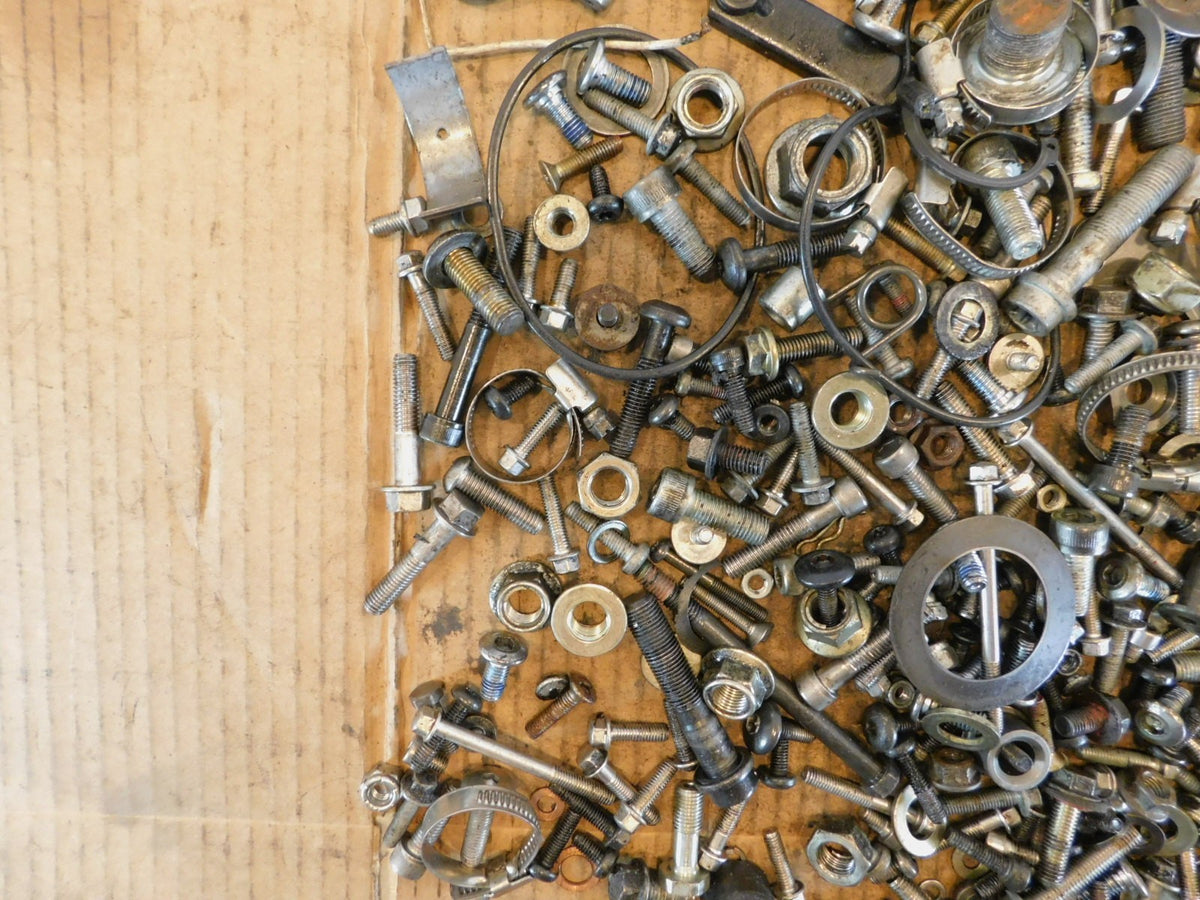 2003 03 Triumph Thunderbird Sport 900 Nut Bolt Brackets Parts Box Lot - C3 Cycle