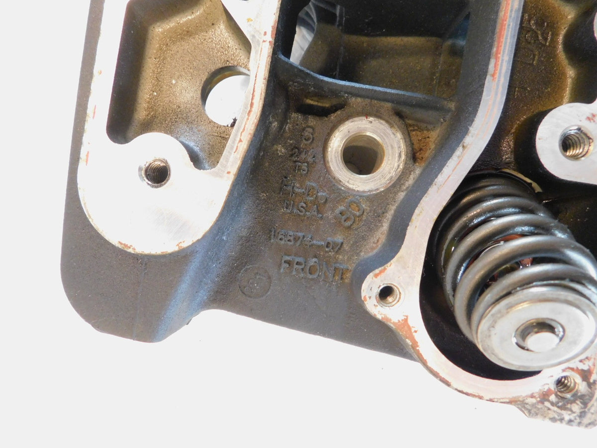 2009-2010 Buell XB XB12 Firebolt Lighting Ulysses Black Cylinder Heads w/ Valves - C3 Cycle