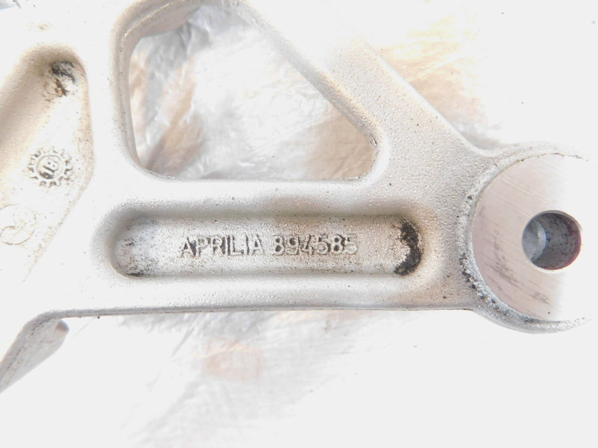 Aprilia SL750 Shiver 750 900 Silver Front Left Footrest Bracket Mount Stay - C3 Cycle