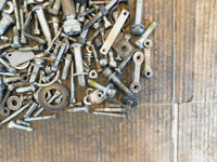 06 Harley Davidson Sportster XL1200C Custom Nuts Bolts Brackets Parts Box Lot - C3 Cycle