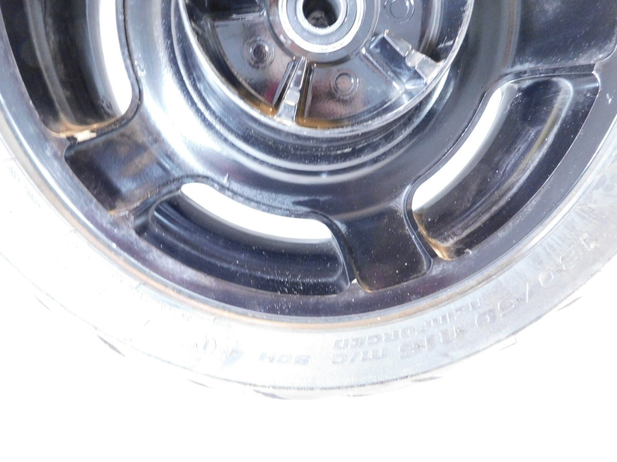 Harley Davidson FLHX Street Glide Road Glide Custom Black Rear Wheel Rim & Tire - C3 Cycle