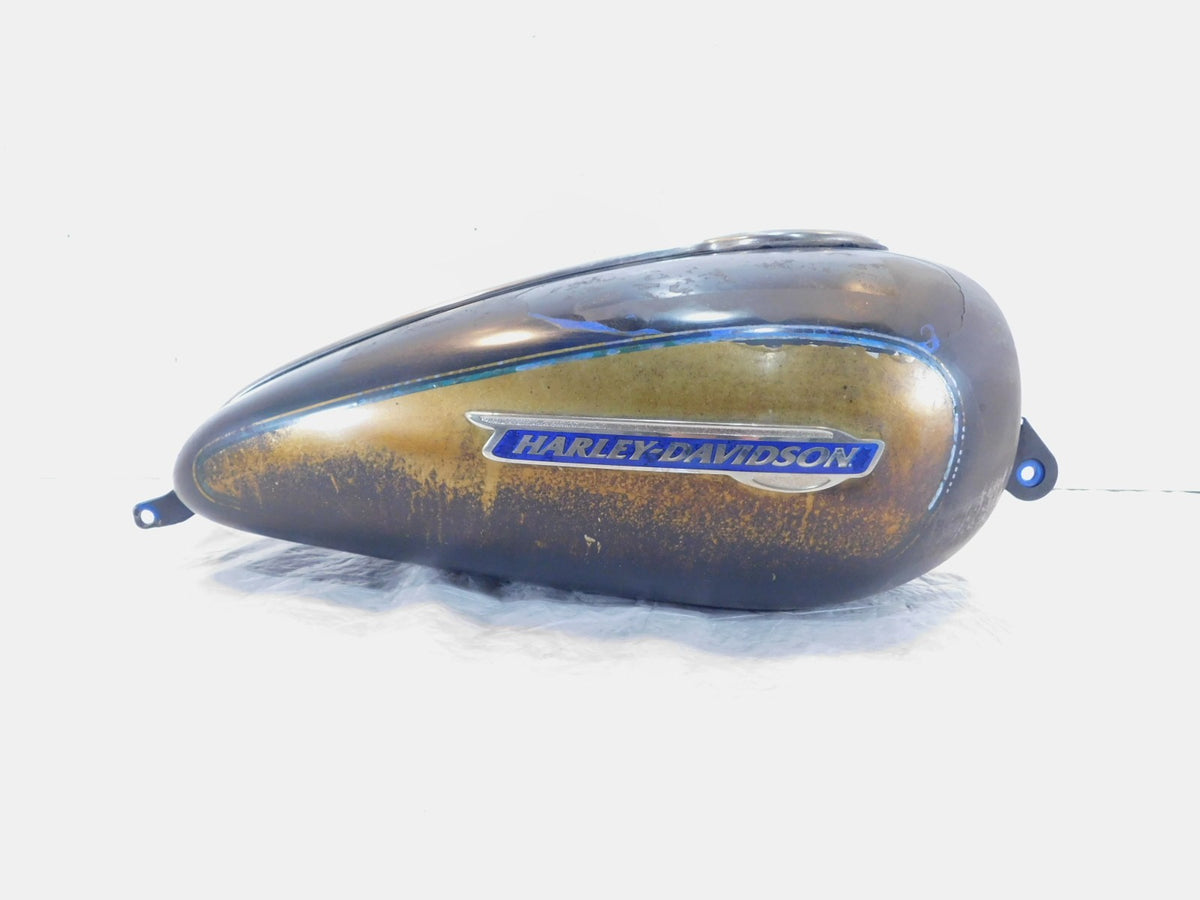 2007-2017 Harley Sportster 883 & 1200 Blue Custom & Low Fuel Gas Petrol Tank - C3 Cycle