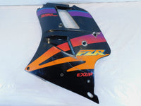 1994 Yamaha FZR1000 Black Front Lower Left Side Cover Fairing Cowling Cowl - C3 Cycle