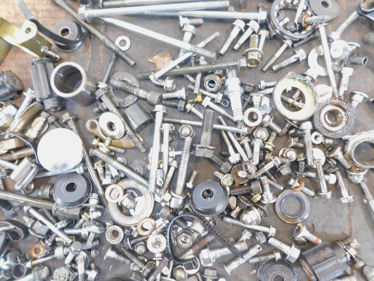 2005 Honda VT1100 VT1100C2 Shadow Sabre Misc Nuts Bolts & Brackets Parts Box Lot - C3 Cycle