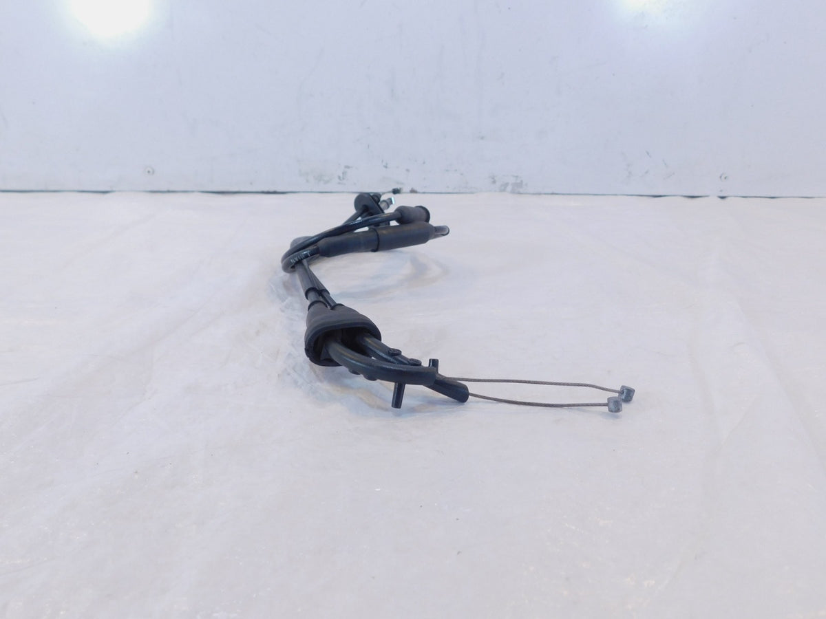 Pair Ducati Superbike 749 749S & 999 999R Front Right Handlebar Throttle Cables - C3 Cycle