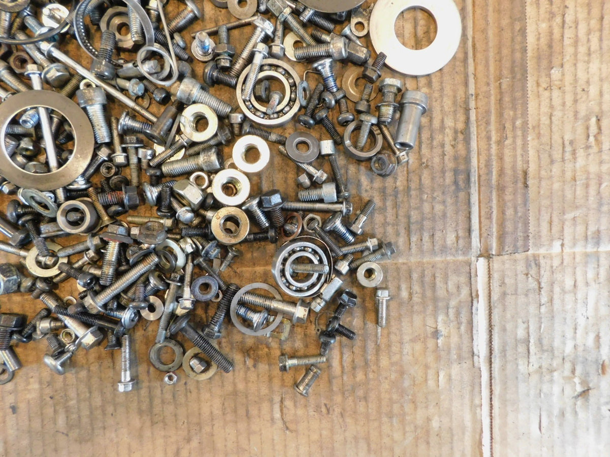 2003 03 Triumph Thunderbird Sport 900 Nut Bolt Brackets Parts Box Lot - C3 Cycle