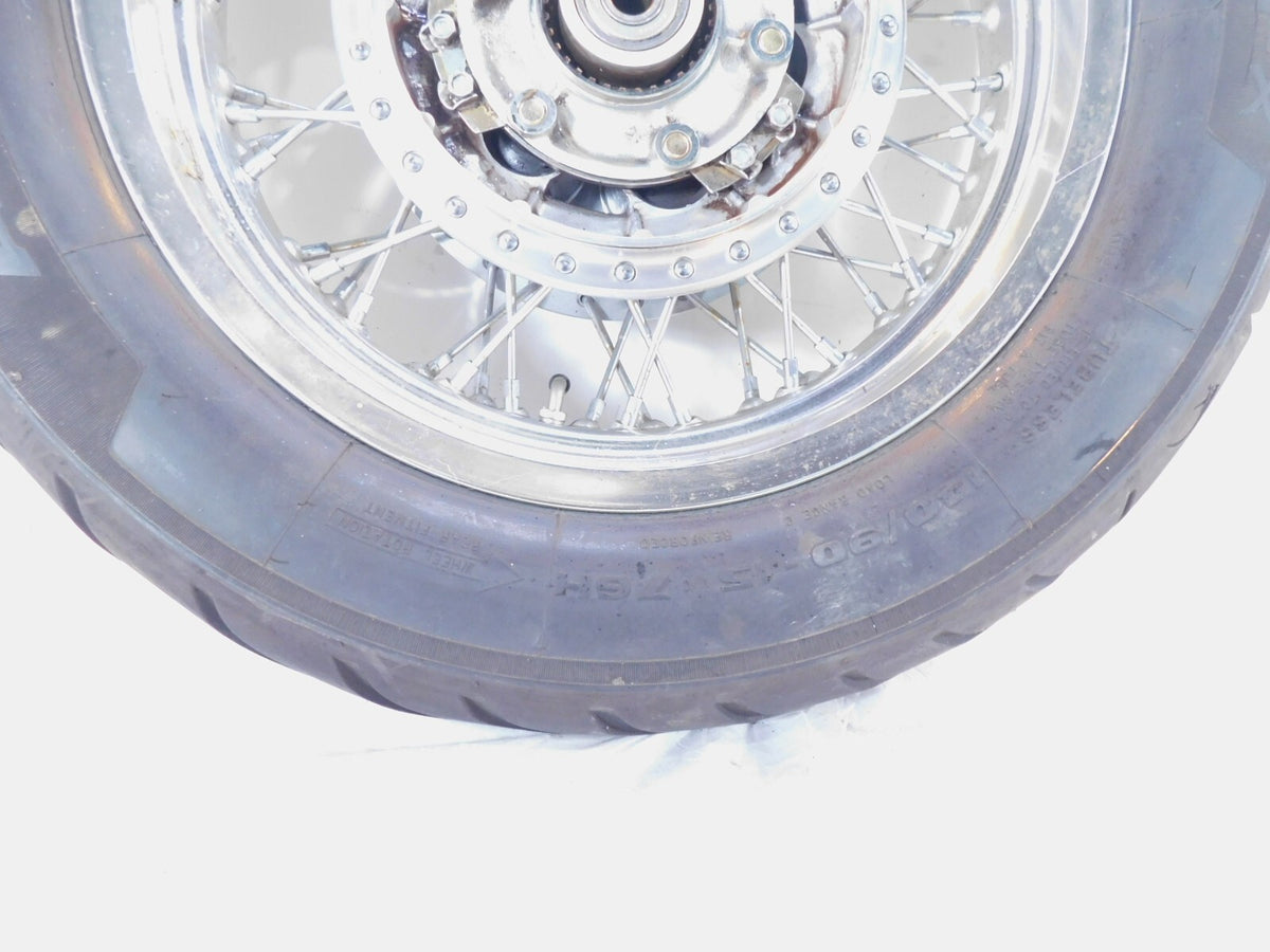 86-09 Suzuki VS800 Intruder 700 750 800 Boulevard S50 Rear Wheel Hub Rim & Tire - C3 Cycle