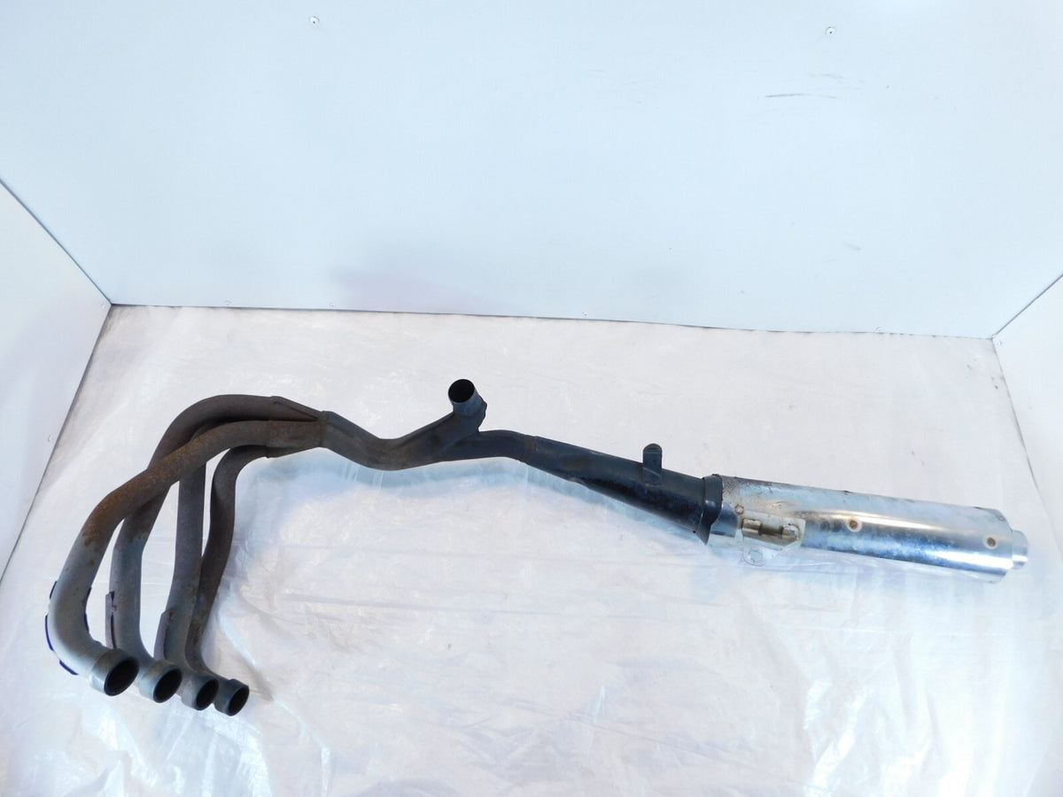 1995 1996 1997 Kawasaki GPz1100 ZX1100E Left Exhaust Muffler Pipe & Header Pipes - C3 Cycle