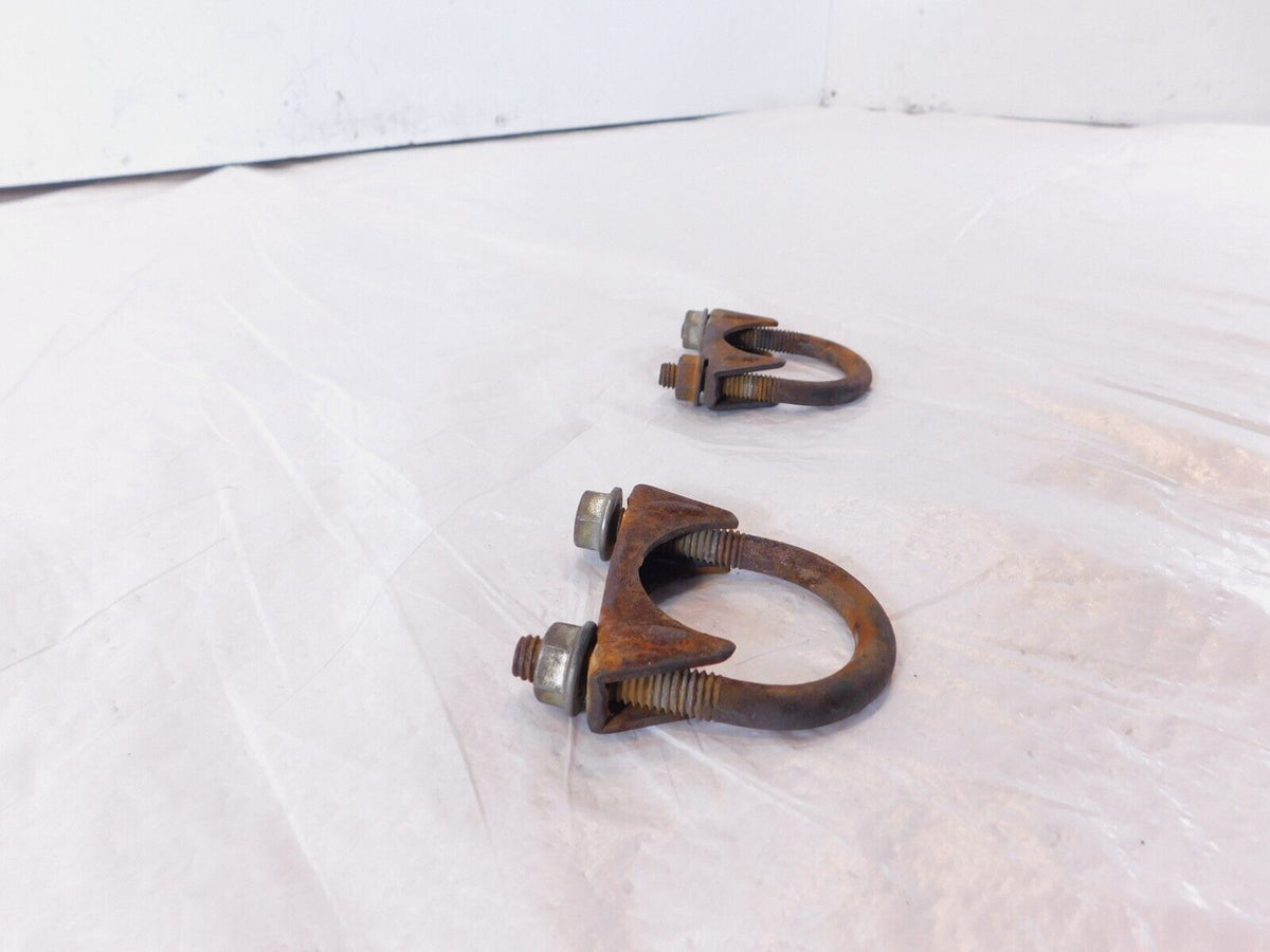 Kawasaki Vulcan 1700 Nomad Voyager Vaquero VN1700 Exhaust Muffler Pipe Clamps - C3 Cycle