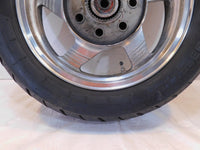 Kawasaki Vulcan Nomad & Nomad FI VN1500 Black Rear Wheel Rim & Tire 16" x 3.5" - C3 Cycle