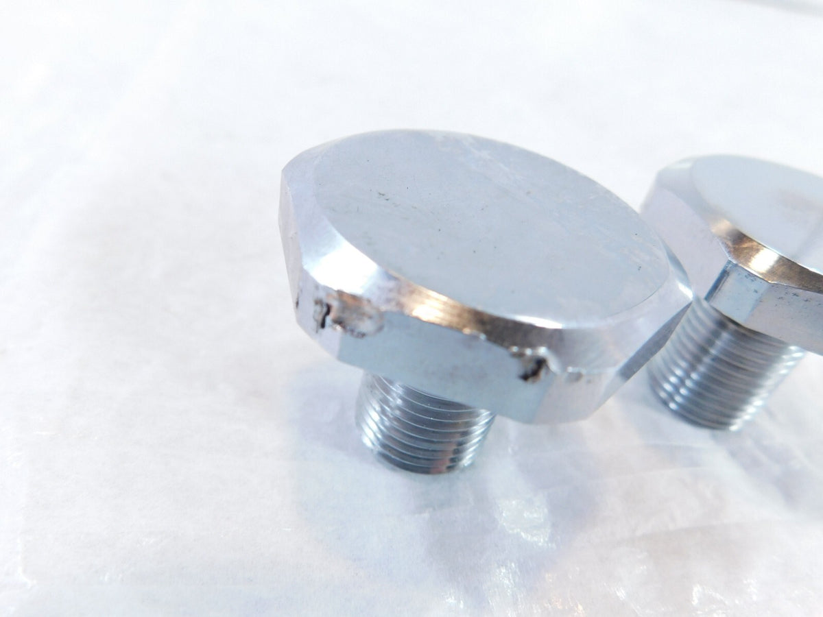 Harley Davidson Road King Dyna Softail Wide Glide 41mm Front Fork Tube Plug Caps