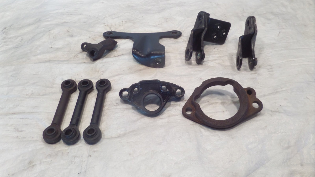 2004-2013 Harley Davidson Sportster 883 & 1200 Engine Motor Mount Bracket Lot - C3 Cycle