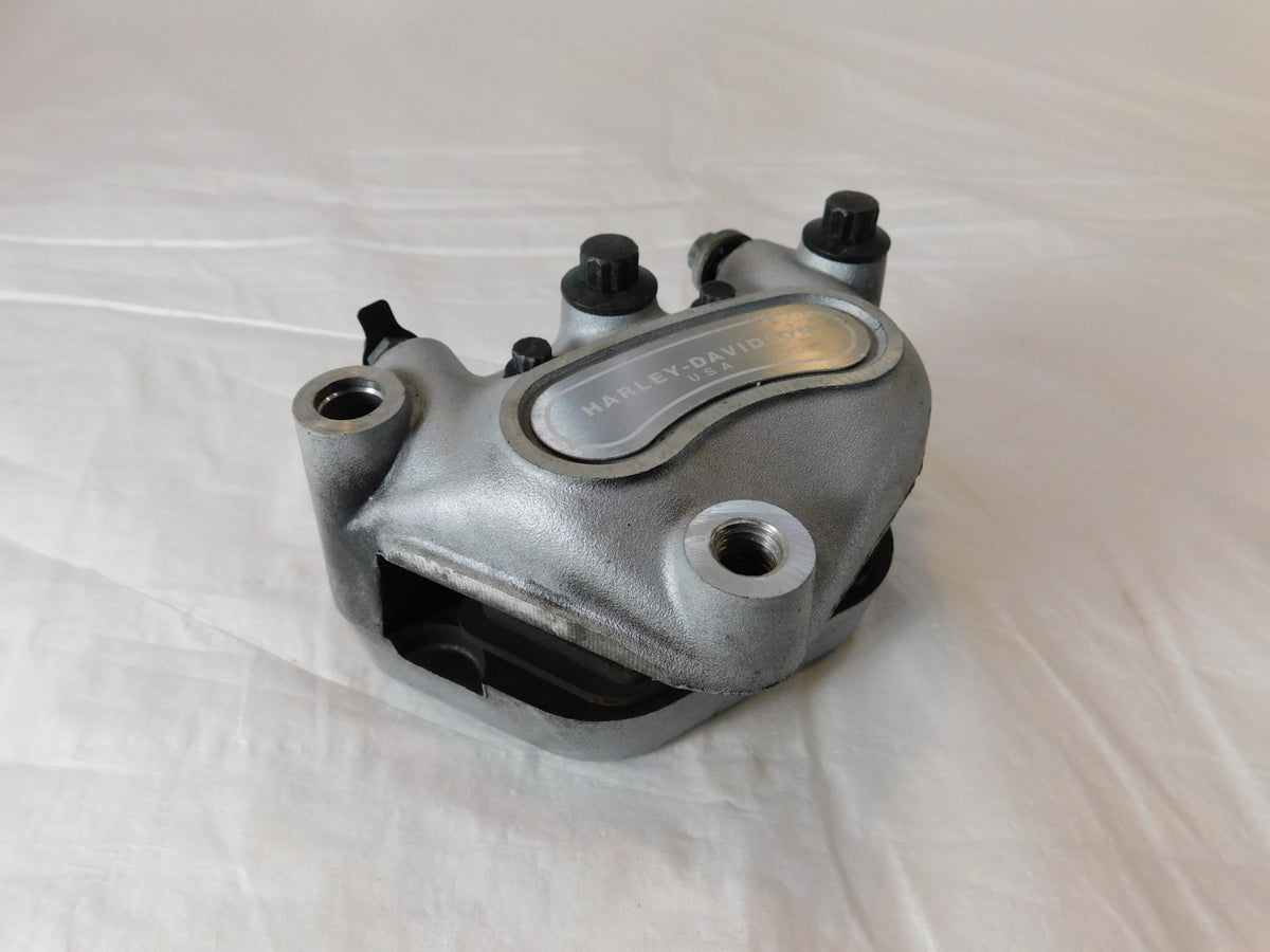 Harley Davidson Road King Electra Glide & V-Rod Silver Front Left Brake Caliper - C3 Cycle