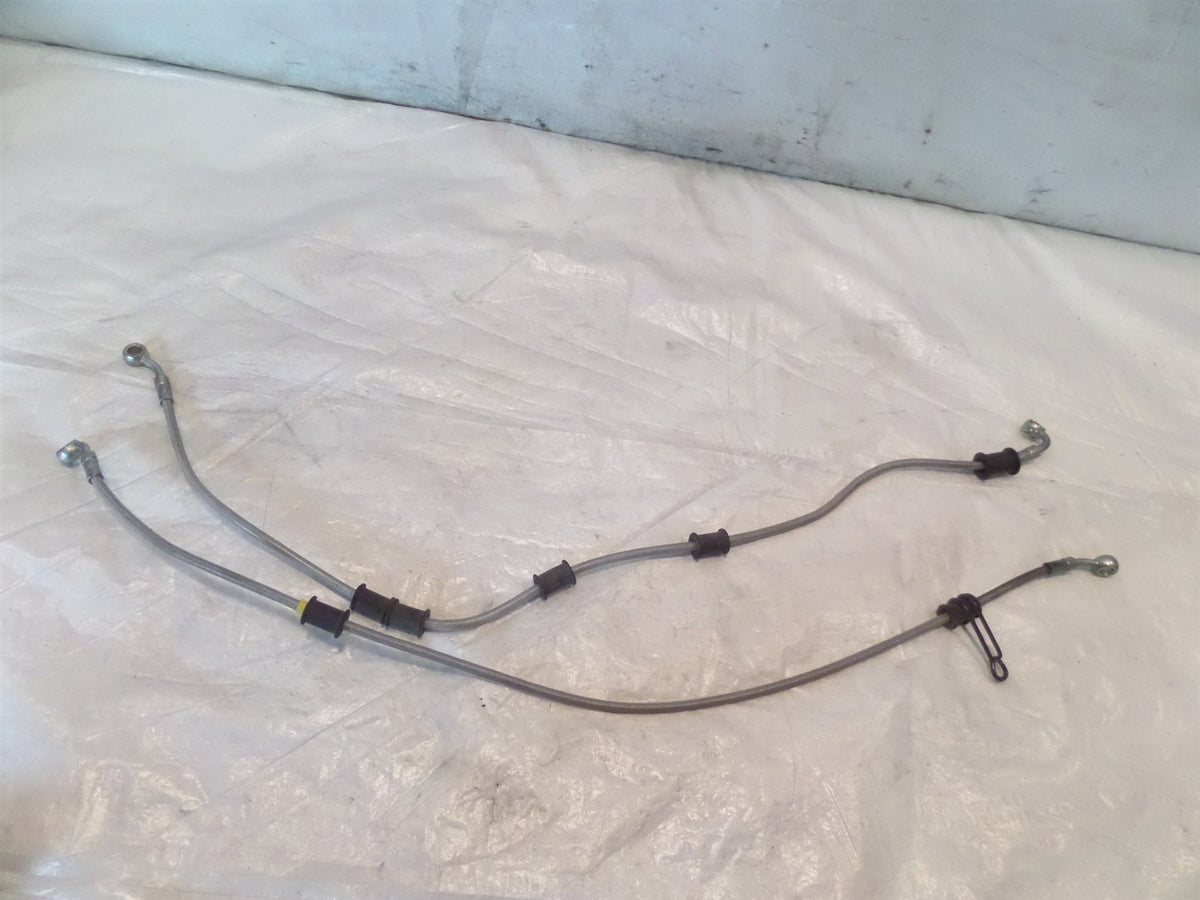 2017 Royal Enfield Continental GT 535 Rear Back & Front Brake Fluid Hoses Lines - C3 Cycle