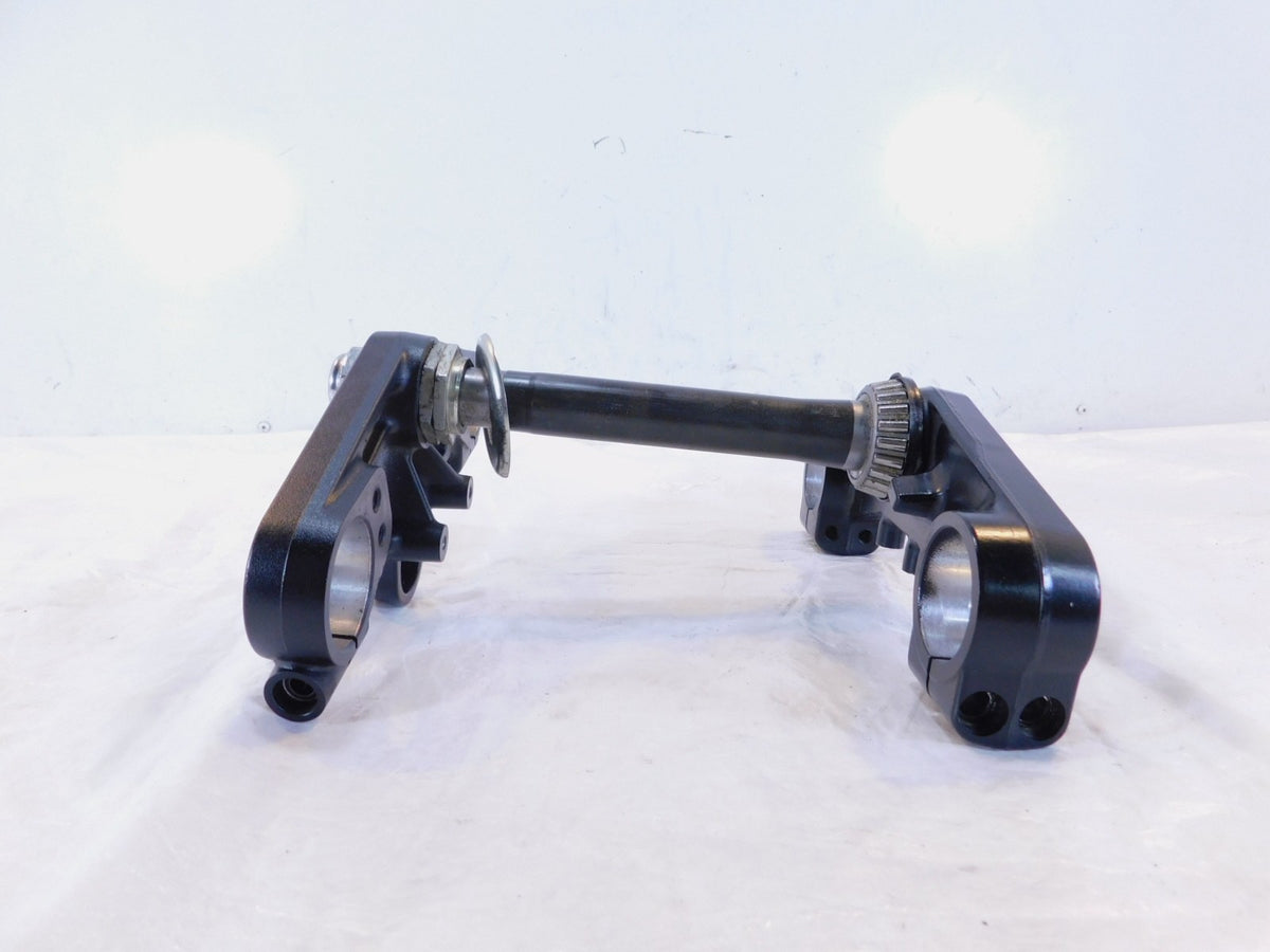 1991-1995 Triumph Trophy 900 & 1200 Black Front Fork Triple Tree Steering Stem - C3 Cycle