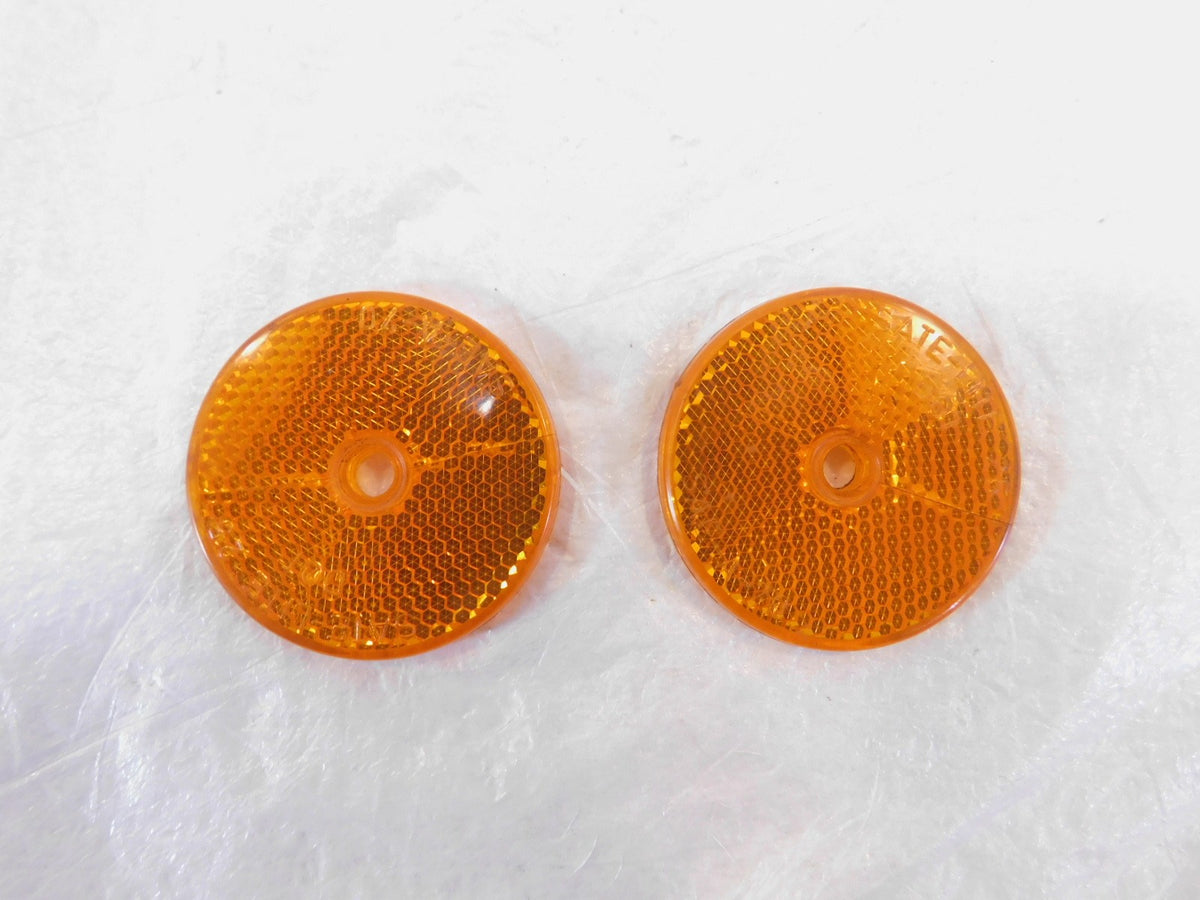 2008-2016 Triumph Street Triple 675 675R Front Fender Mudguard Amber Reflectors - C3 Cycle
